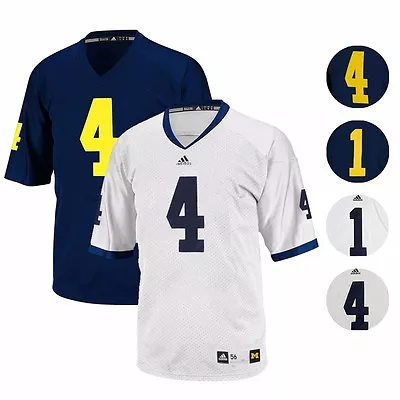 Michigan Wolverines Adidas Authentic On-field Game Football Jersey Men's • $89.99