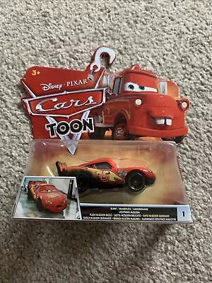 Disney Pixar Cars Toon - Burnt Lightning McQueen #1 • £16.99