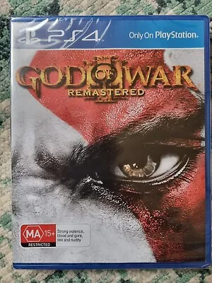 God Of War III Remastered - PS4 **NEW (SEALED)** • $40