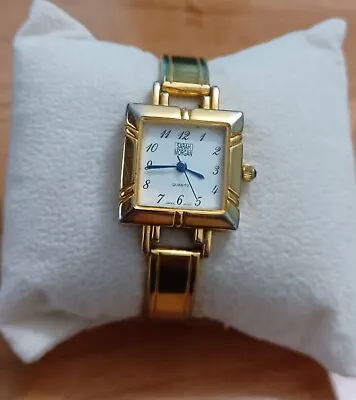 SARAH MORGAN Ladies' Gold Tone Bracelet Quartz Watch With New Battery • $9.95