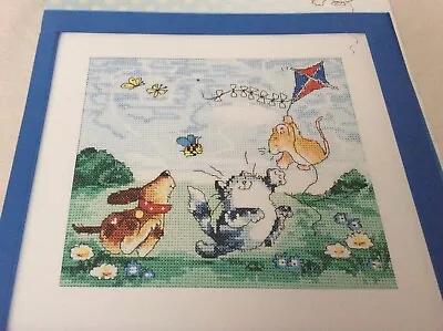 DogCat & Mouse By Margaret Sherry Cross Stitch Chart BG • £1.50