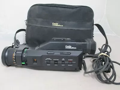 Curtis Mathes Vintage Color Video Camcorder Model MC762 UNTESTED Parts With BAG • $55.99