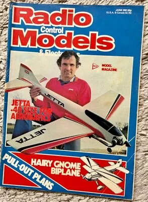 RCM&E Magazine Radio Control Models & Electronics June 1981 • £4.98