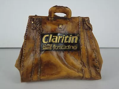 CLARITIN Medical Dr. Bag Business Card Holder Pharmaceutical Advertisement Desk • $15