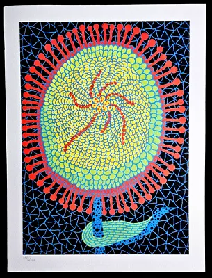 Yayoi Kusama Lithography Mori Art Museum 2011 - 200ex- (Murakami Kaws) • $296.04