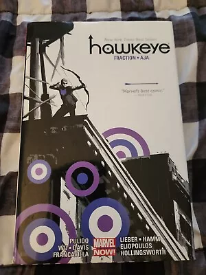 HAWKEYE Matt Fraction & Aja OMNIBUS Marvel Comic HARDCOVER Avengers HC • $59.99