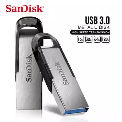 £7.99 • Buy Sandisk Ultra Flair 16GB 32GB 64GB 128GB 256GB USB 3.0 Flash Drive Memory Stick