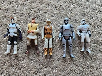 Vintage Star Wars Action Figures Scout Trooper 80s 90s 00s Lot • $19.99