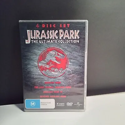 Jurassic Park: The Ultimate Collection (4 × Dvd) (r4) (brand New) (unsealed) • $15