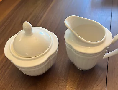 Mikasa Italian Countryside Creamer And Covered Sugar Bowl • $21.95