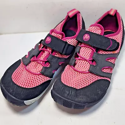 Merrill Pure Glove Kids Confetti Performance Footwear Mesh Pink SZ 5.5 • $23.99