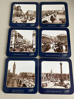 Francis Frith Collection Six New Coasters London 1890 / 1915 Six Different Views • £10