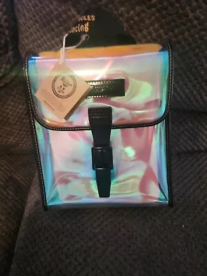 Dr Martens Mini Transparent Rainbow TPU Plastic Clear Backpack Bag Gift Idea 11  • $75