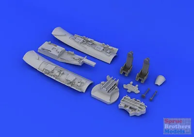 EDU672077 1:72 Eduard Brassin UTI MiG-15 Fagot Cockpit Set (EDU Kit) • $24.79