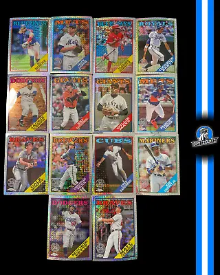 2023 Topps Series 1 - 1988 Topps Chrome Silver Packs - *PICK YOUR CARD* • $1.99