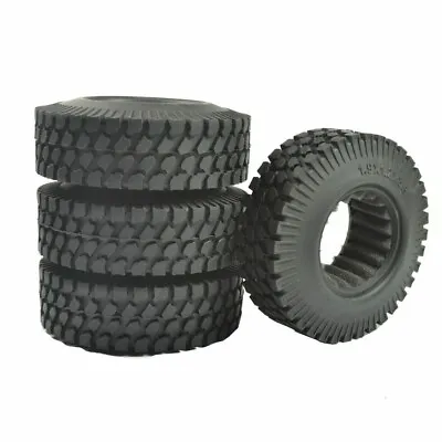 £12.89 • Buy 1.9 Inch Rock Crawler Tyres Rubber Wheel Tire 98mm * 34mm For 1/10 RC TRX-4 D90