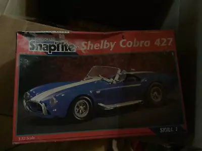 Revell Monogram Snaptite Shelby Cobra 427 Skill 1 Opened Box Box Damaged • $22