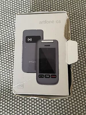 Artfone G6 Senior Flip Mobile Phone Big Button Mobile For Elderly SOS Vgc • £18