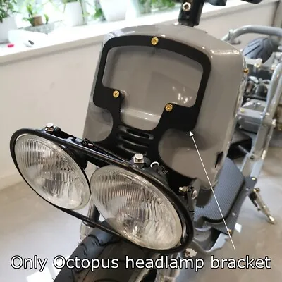 Octopus Headlamp Headlight Brackets For Honda Ruckus Zoomer GY6 Scooter Parts • $59