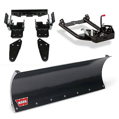 WARN ATV Front Mounted Snow Plow Kit Compatible With Honda Foreman TRX500 (50 ) • $499.96