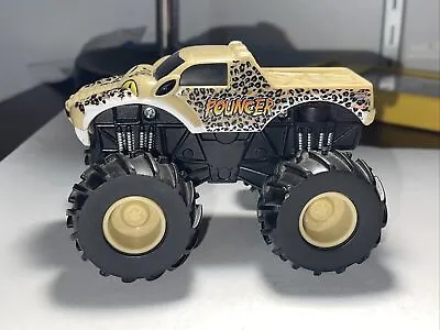 Hot Wheels Monster Jam Pouncer Truck Motorized Action Rev Tredz Off Road Plastc • $2.99