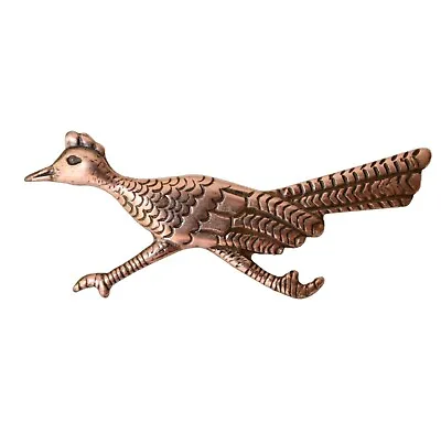 Vintage Solid Copper Road Runner Pin Roadrunner Jewelry • $9.44