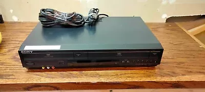 Sony VCR DVD Combo Player Recorder SLV-D380P VHS Scan W/ AV Cable • $40