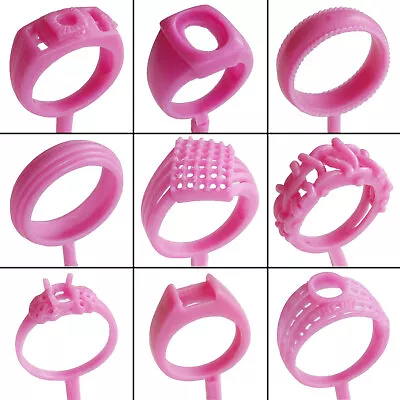 9PC Lost Wax Casting Supplies Ring Molds Men Fine Tunes Design Ring Mould WRB113 • £35.99