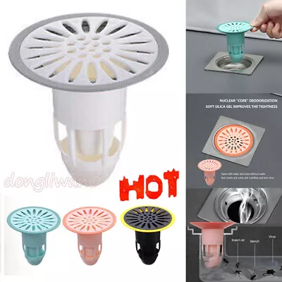 Shower Bath Hair Trap Plug Hole Waste Catcher Stopper Floor Drain Sink Strainer! • £3.02