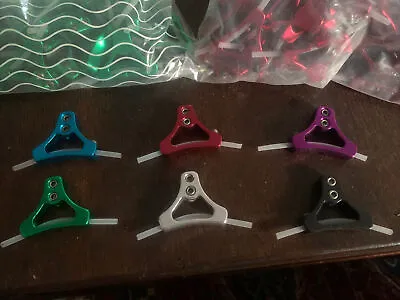 Cantilever Brake Alloy Straddle Cable Hanger Green Purple Red Blue Silver Black • £10