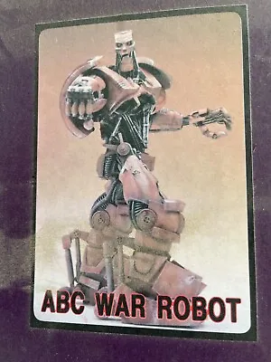 Elfin  Judge Dread ABC War Robot 1/9 Scale Pvc Model Kit Rare New  • $75