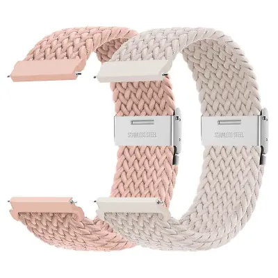 20/22mm Band For Samsung Galaxy Watch 4/5/6/pro 45mm 44mm Nylon Solo Loop Strap • $17.63