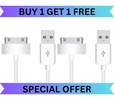 Fast Charging USB Cable Charger Lead For IPhone 4 4S3GS IPod IPad 3 2 & 1 • £2.75