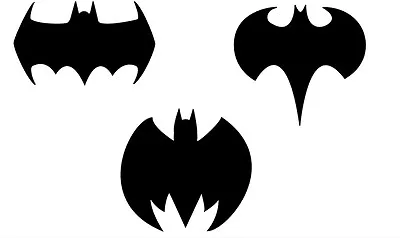 Batman Stencil Template Scrapbooking Art Card Making • $9.31
