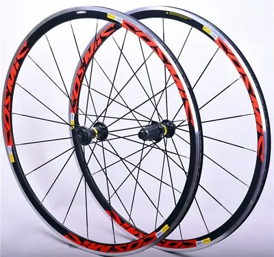 $306.74 • Buy 700C Alloy V Brake Wheels BMX Road Bicycle Aluminum Road Bicycle Wheelset Cosmic