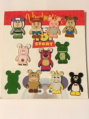 Disney Vinylmation Collection Toy Story Series 11 Pin Complete Set & Chasers NEW • $89.99