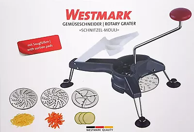 Westmark »Schnitzel Mouli« Rotary Grater + Three Blade Discs - No. 1171 2260  • $44.50