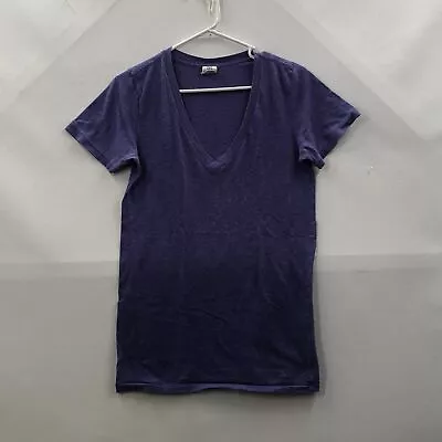 Victorias Secret PINK Womens Purple Regular Fit Short Sleeve T Shirt Medium • $5.95