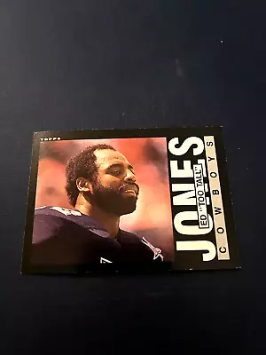 1985 Topps Football Ed  Too Tall  Jones #46 Set Break NM • $1.69