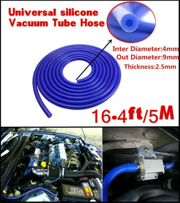 $23.30 • Buy Car Silicone Air Vacuum Hose/Line/Pipe/Tube Blue 16.4ft Universal Accessories