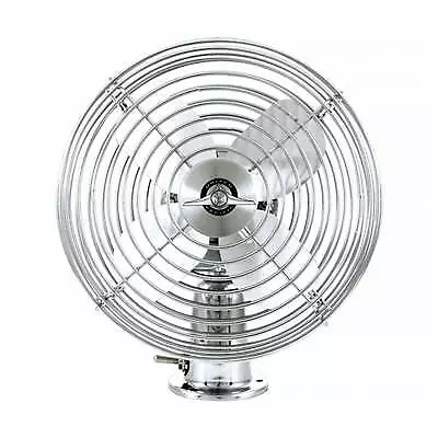 Chrome Heavy Duty Inside Interior Fan Hot Rat Street Rod Cab Custom Car Truck • $48