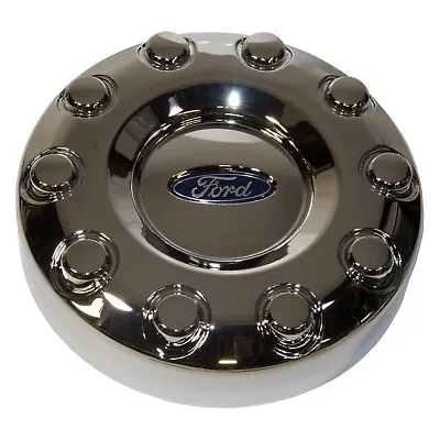 NEW OEM 17-25 Ford Super Duty 4X2 Chrome 10 Lug 19.5  Wheel Center Hub Cap 2WD • $99.17