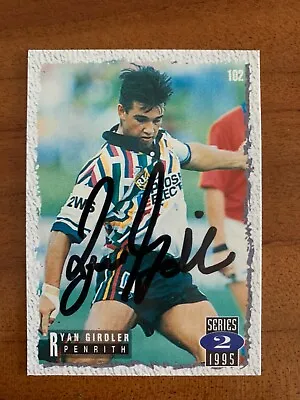 $16.99 • Buy @ Signed # Nrl 1995 Dynamicseries 2 Card Ryan Girdler Tpenrith Panthers