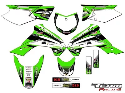 2008-2018 Kawasaki Klx 140 Graphics Decals 2017 2016 2015 2014 2013 2012 2011 • £49.39