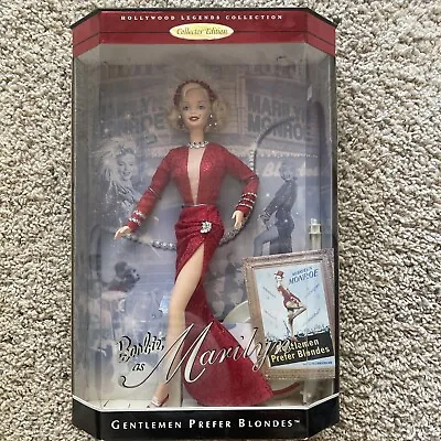 Marilyn Monroe Barbie “Gentleman Prefer Blondes” RED! NRFB! Mint! • $120.29
