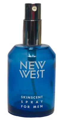$5.99 • Buy Vintage New West SkinScent Spray For Men 1.7 Fl. Oz./50 Ml EMPTY Bottle