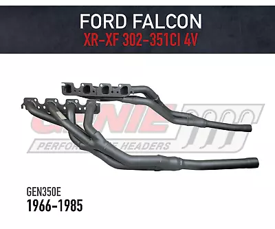 Genie Headers / Extractors To Suit Ford Falcon XR-XF V8 TRI-Y 4V Heads • $760