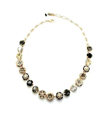 Necklace By Mariana Botanica Coll Black Diamond And Moonlight Swarovski Cryst... • $274