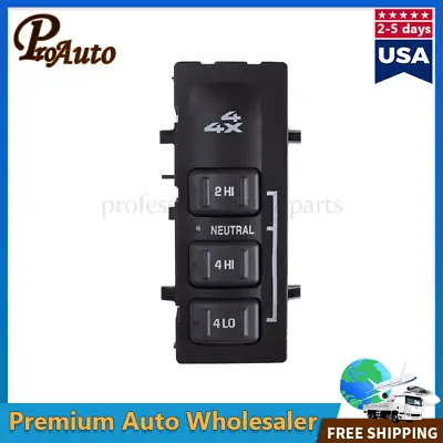 4WD 4x4 Wheel Drive Selector Switch For 2001-2002 Chevy Silverado Suburban Tahoe • $12.79