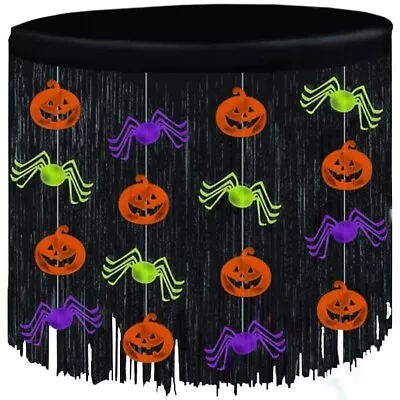 Black Halloween Table Skirt • £7.24